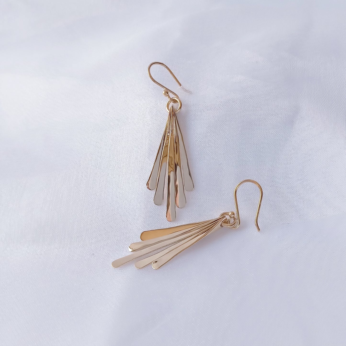 Arete Dorado Abanico
