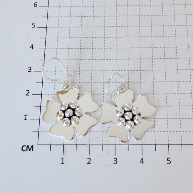 Aretes Mini Flor Verbena