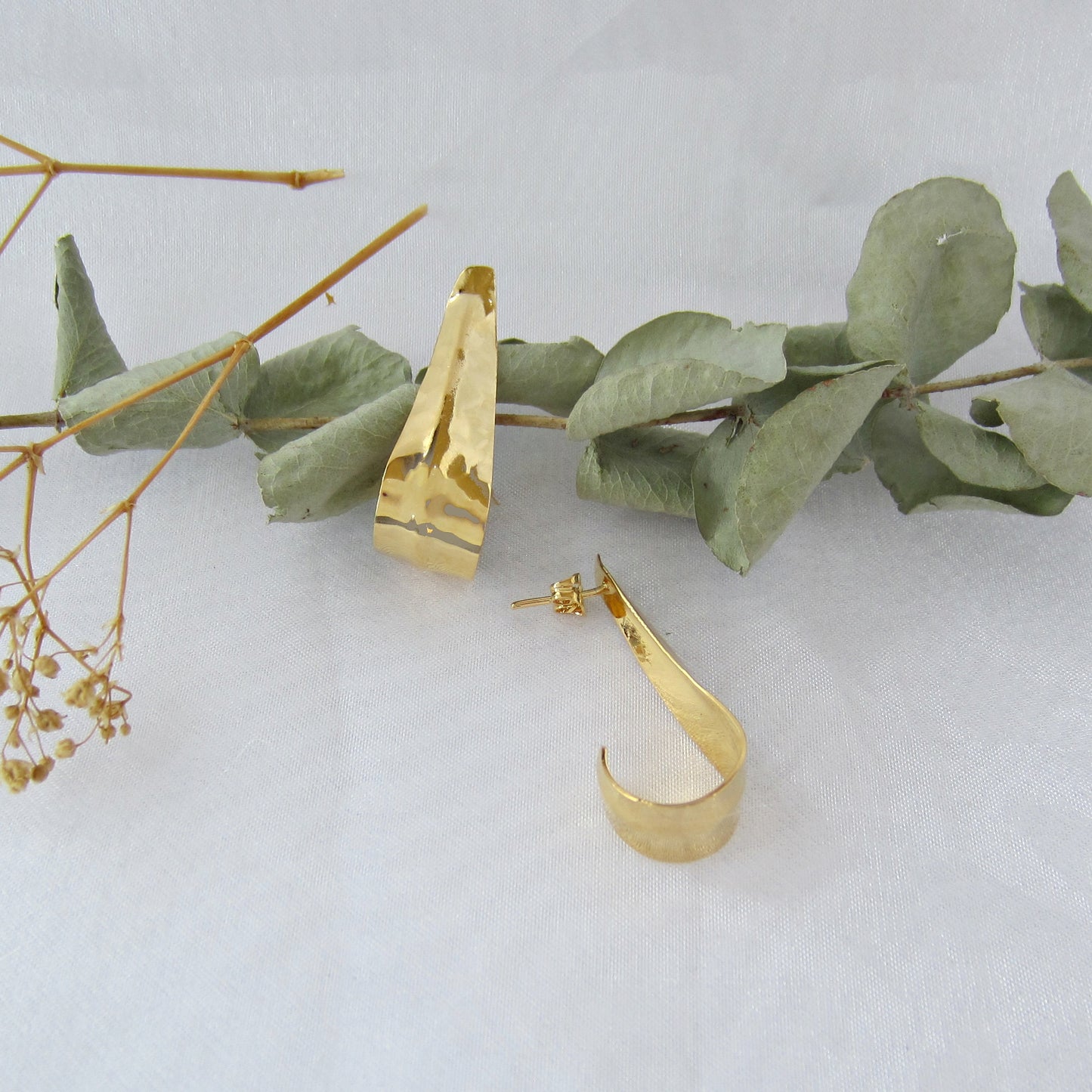 Aretes Dorados Lenguas
