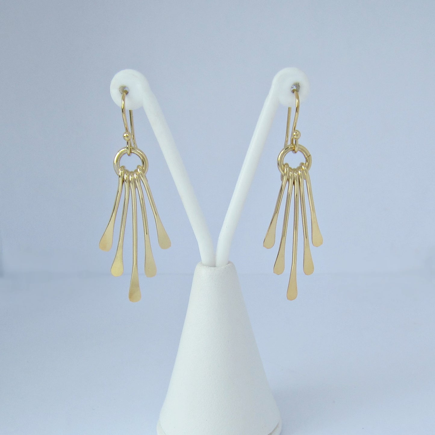 Arete Dorado Abanico