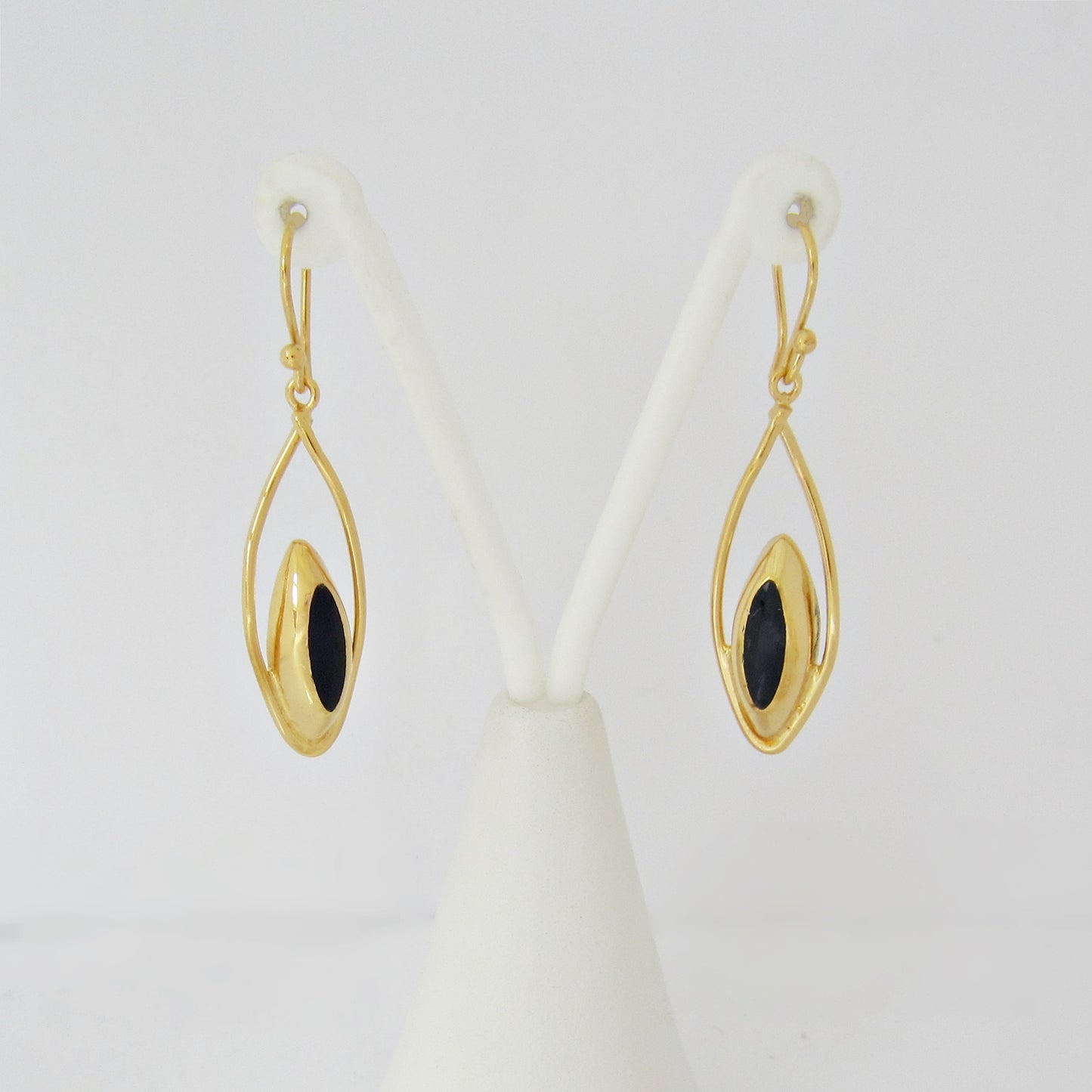 Aretes Dorados Cucharita