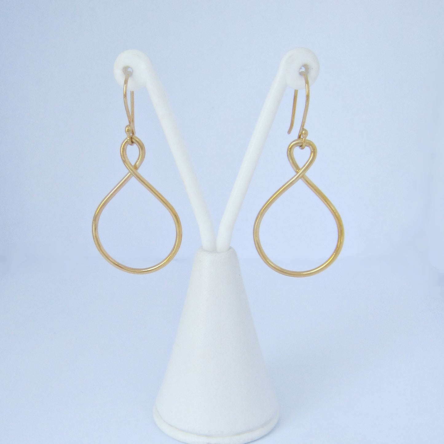Aretes Dorados Infinito