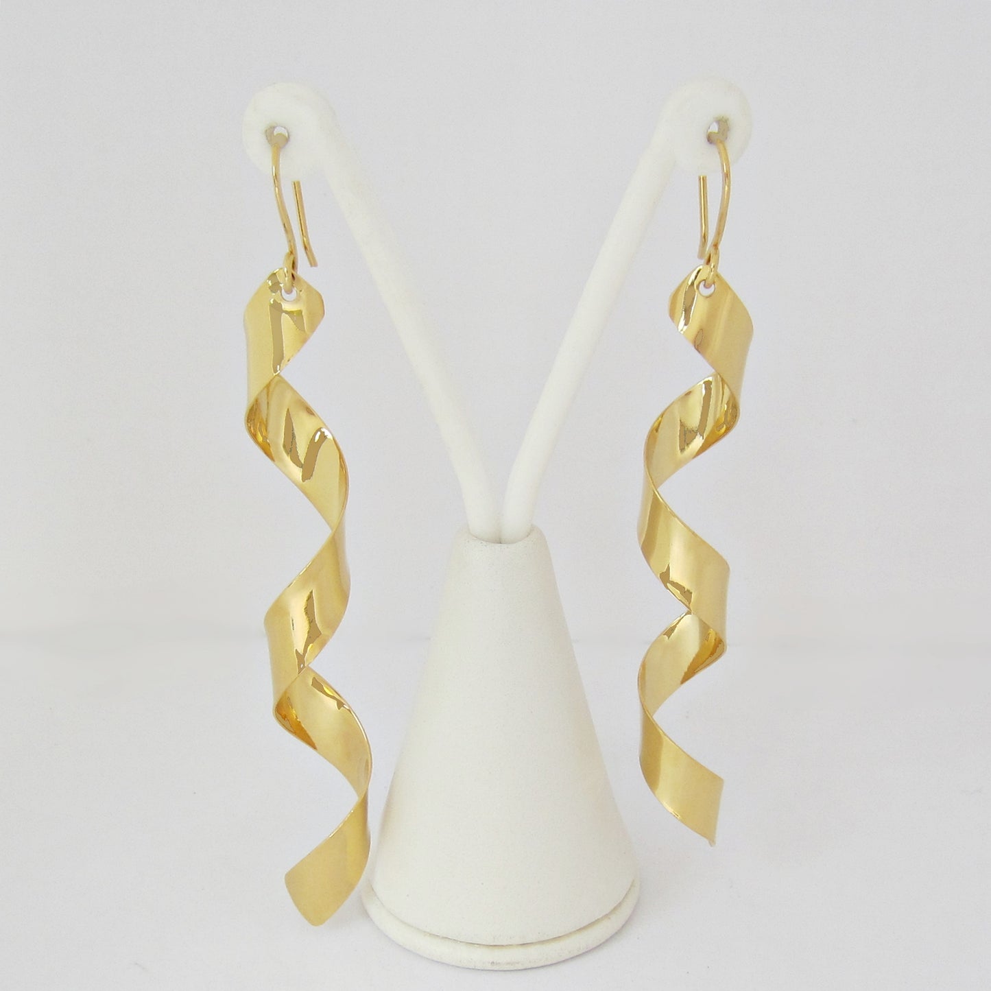 Aretes Dorados Rizos