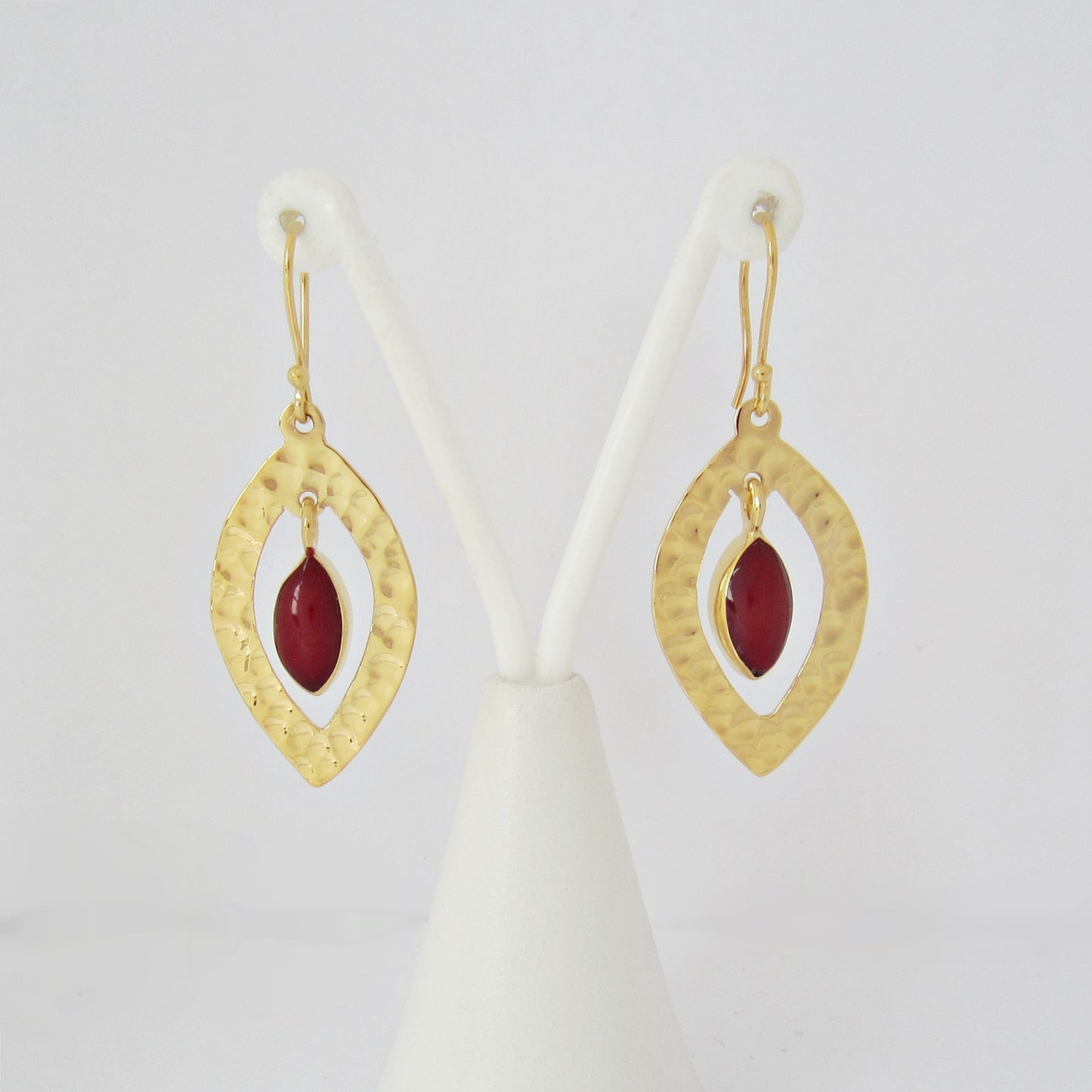 Aretes Dorados Capullo