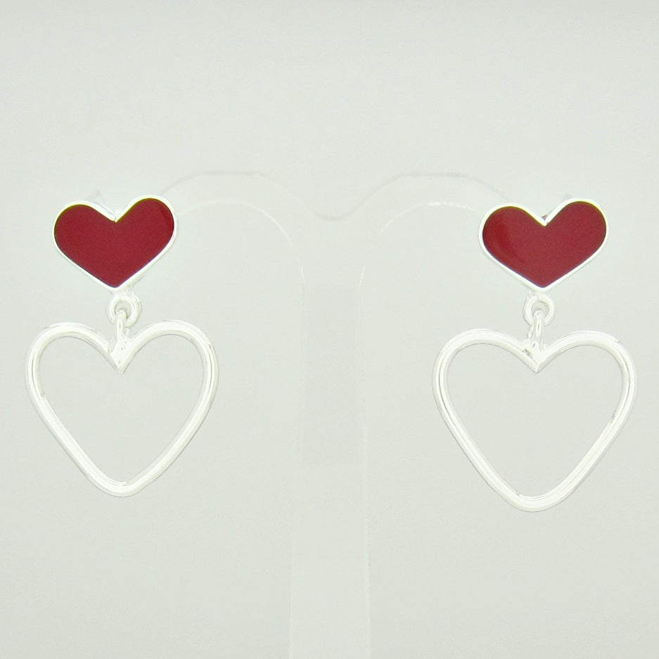 Arete Plateado Bombón