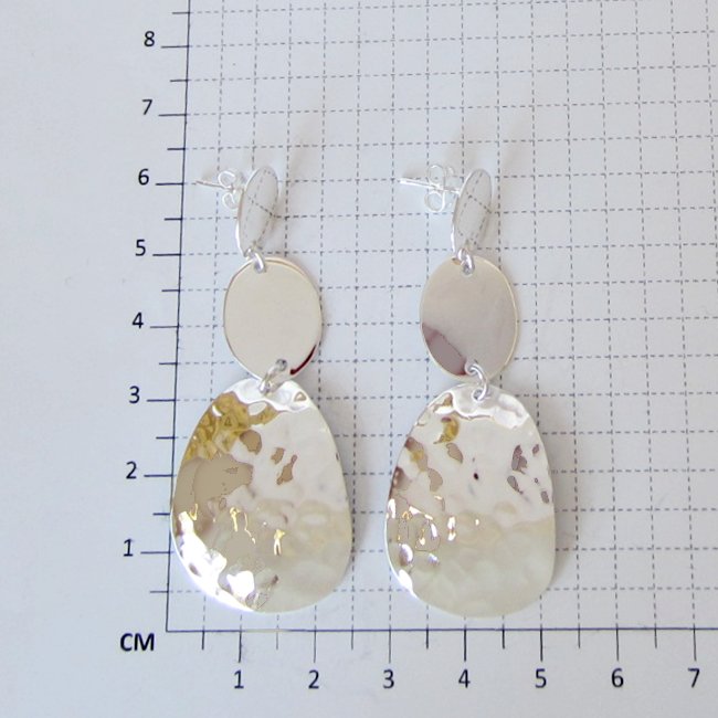 Aretes Ballet Martillado
