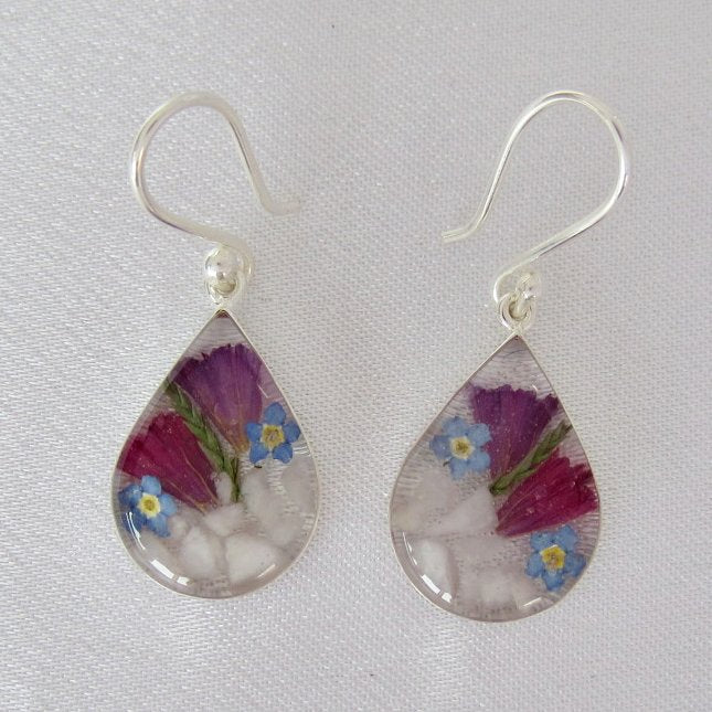 Arete Gota Petit Jardin Fucsia