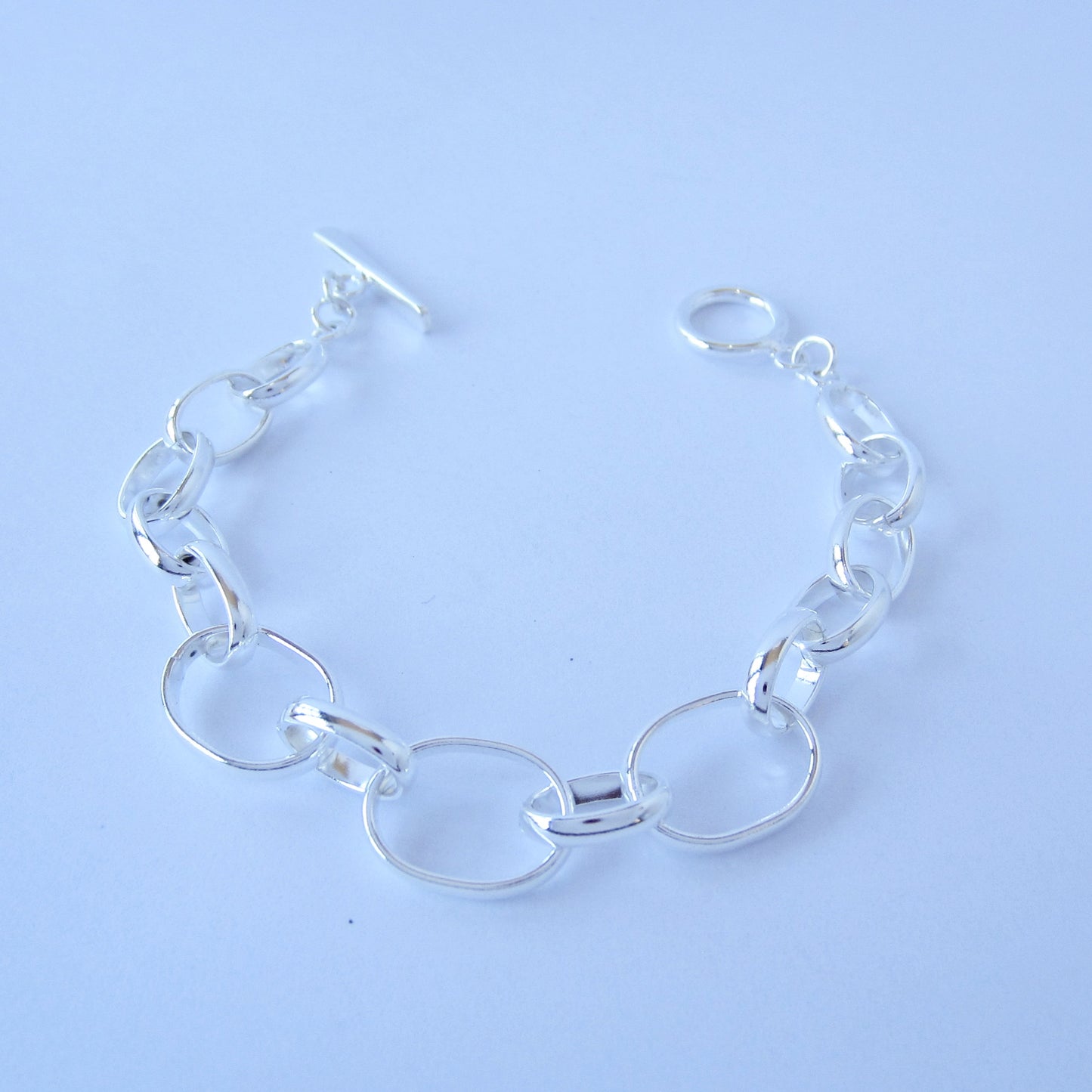 Pulsera Plateada Esclava