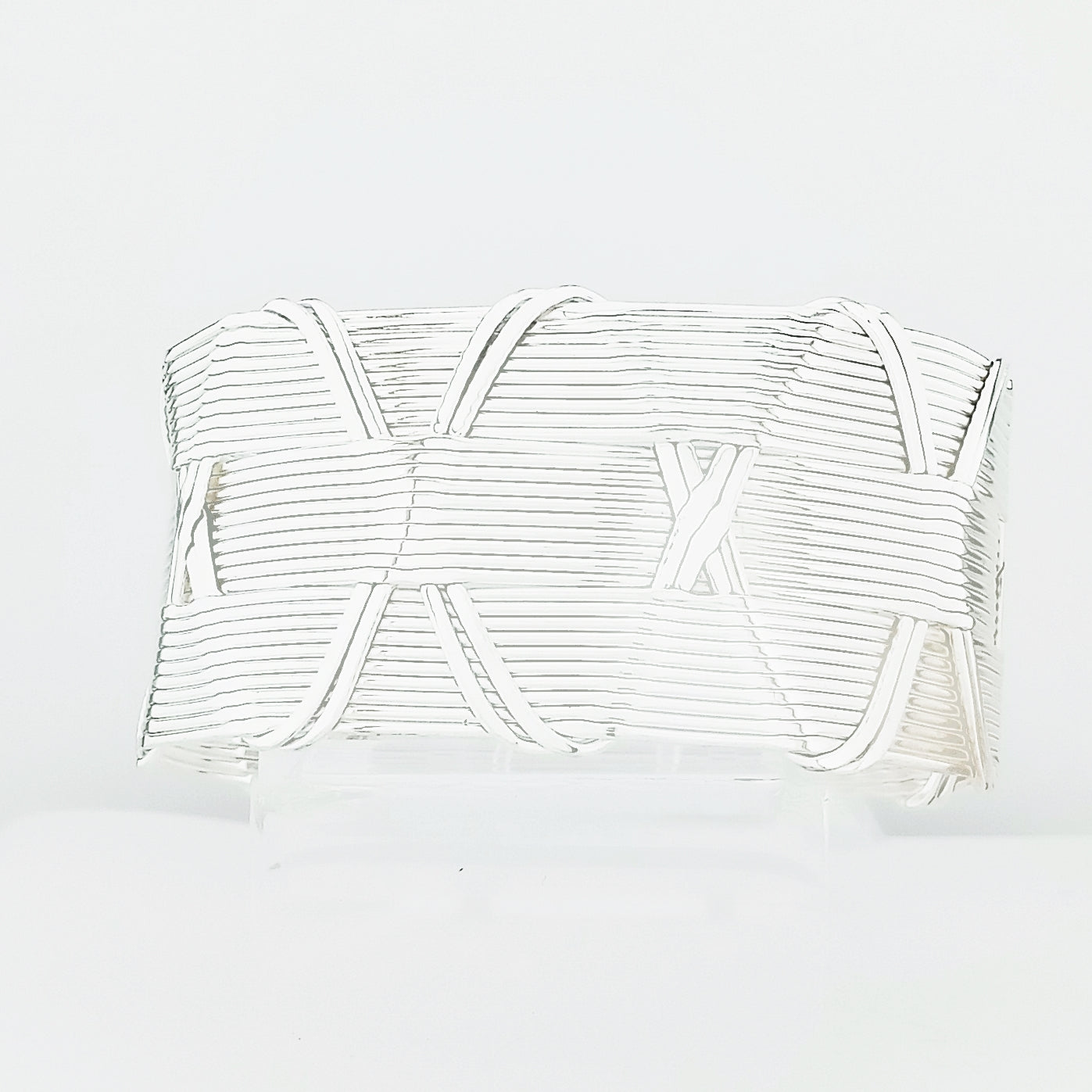 Brazalete plateado Tron