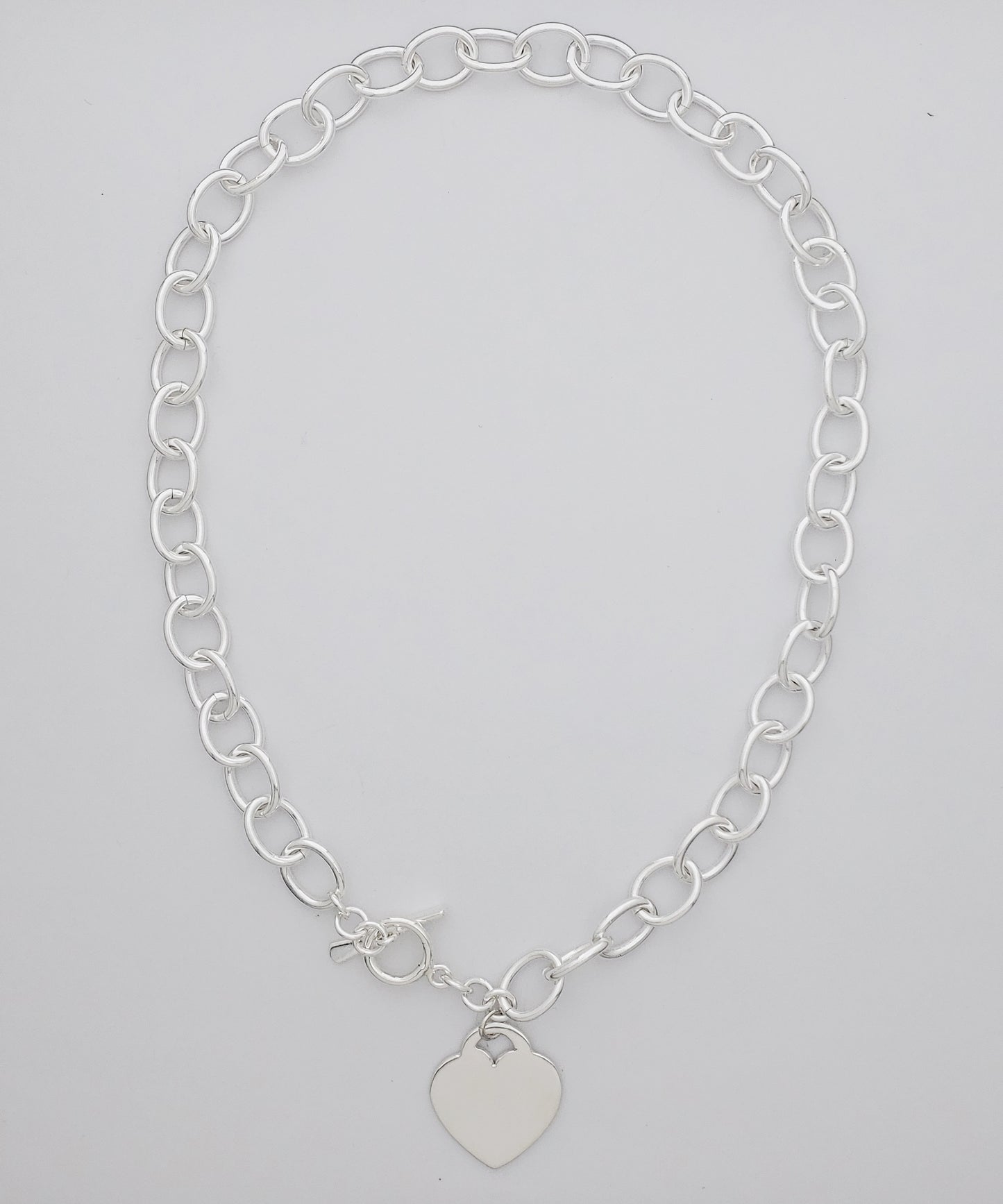 Collar Plateado estilo Tiffany
