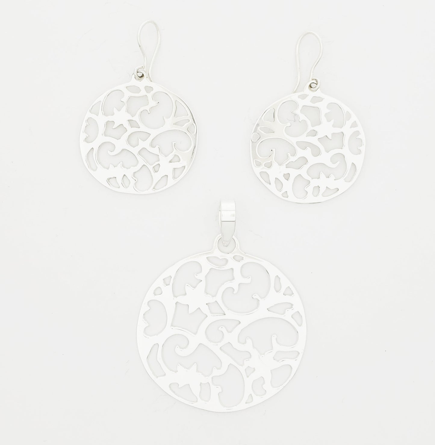 Juego Plateado Enredaderas