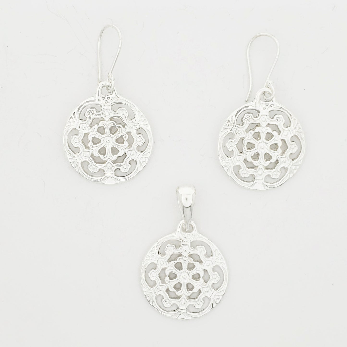 Juego Plateado Moneda Vintage