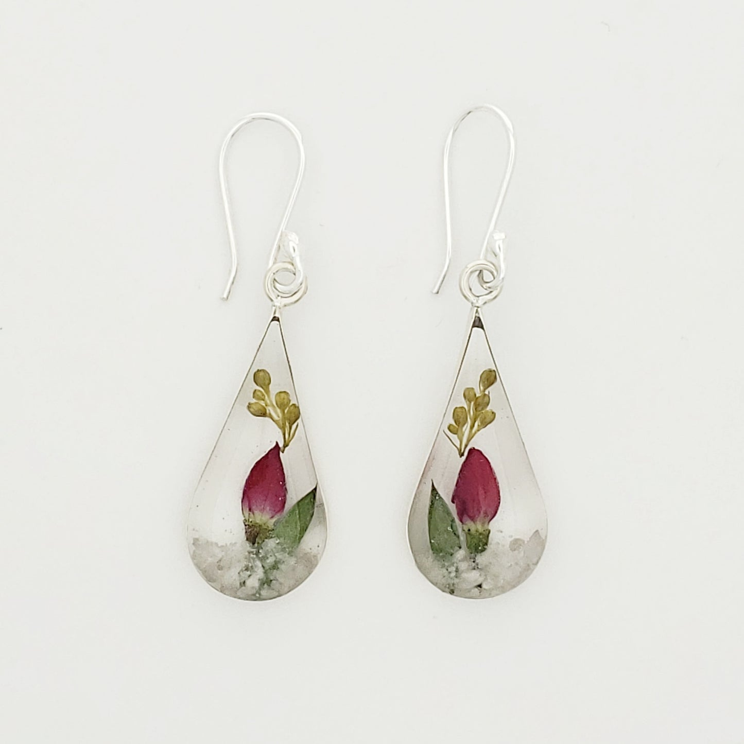 Arete .925 Gota Jardín de Rosas