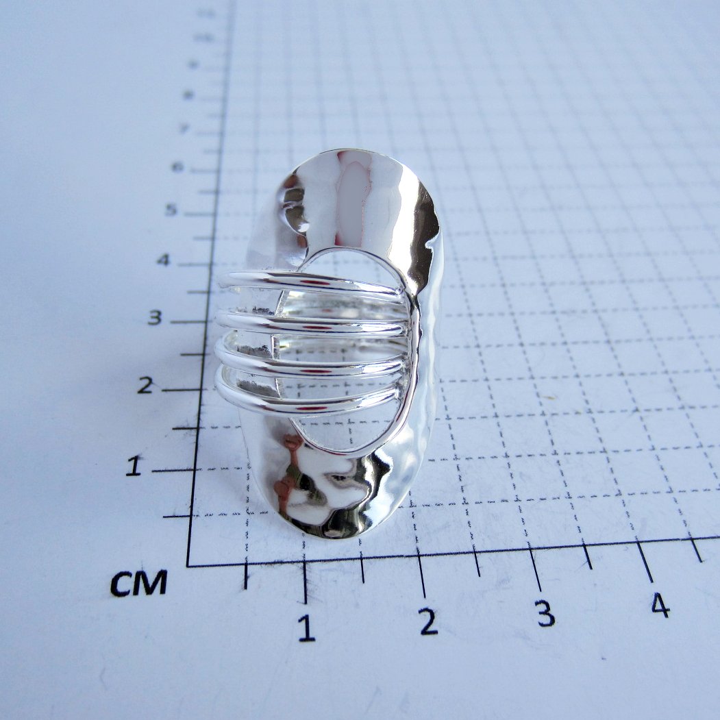 Anillo Ovalo Maxi Retro