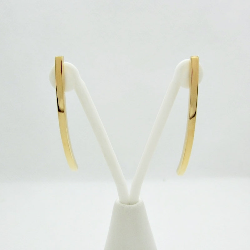 Aretes barra lisa