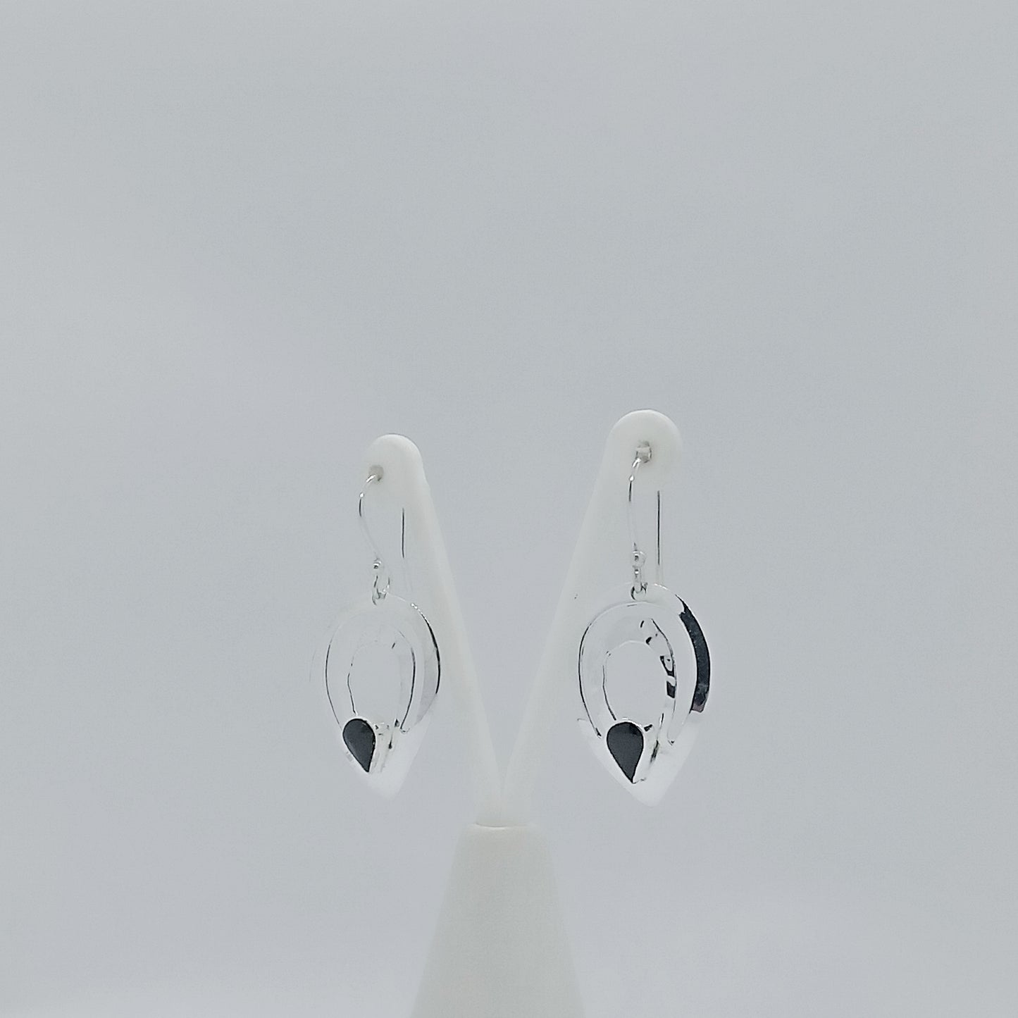 Arete Plateado Gota Pequeña
