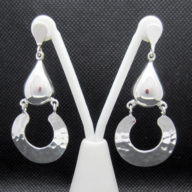 ARETES PLATEADOS EGIPCIO - Petick Joyería Artesanal