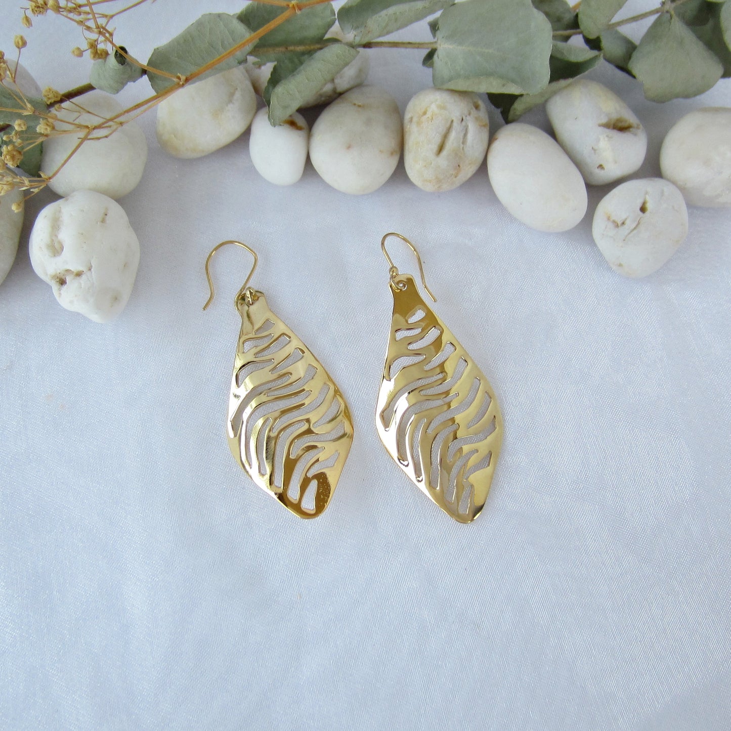 Arete Dorado Cebra