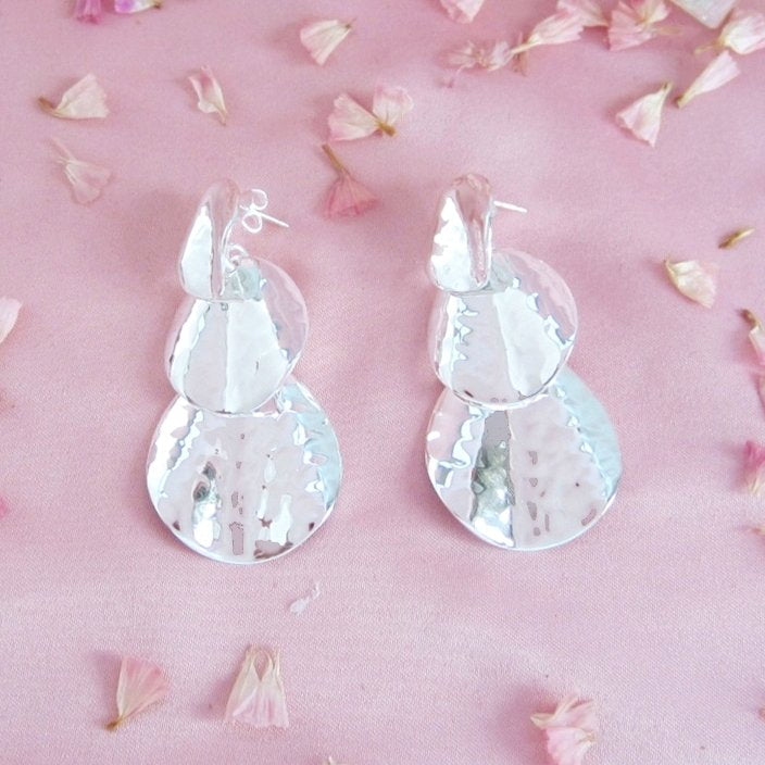 Aretes Triple Petalo
