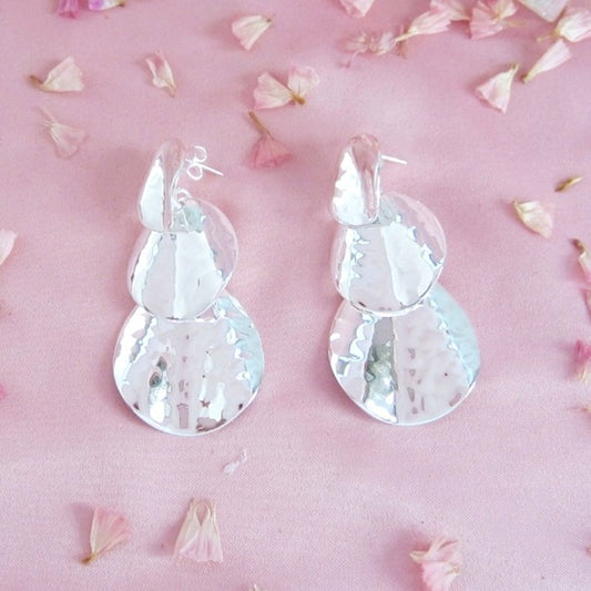 Aretes Triple Petalo