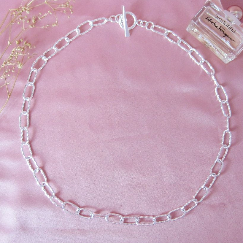 Collar Eslabones Torzalitos