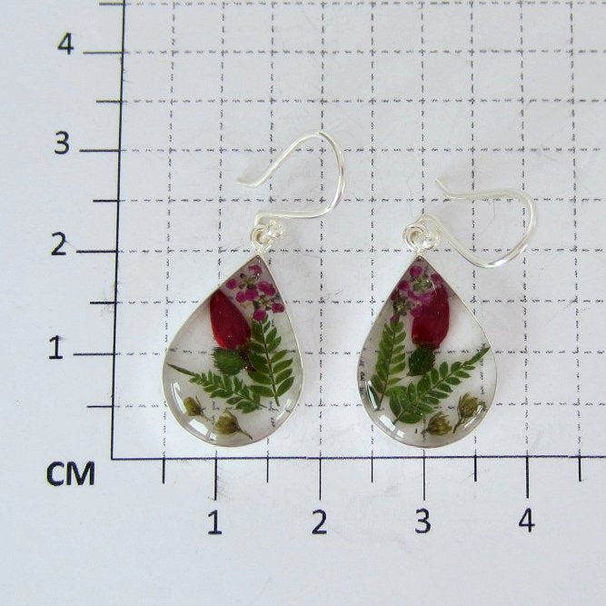 Arete Gota Petit Rosa Jacaranda