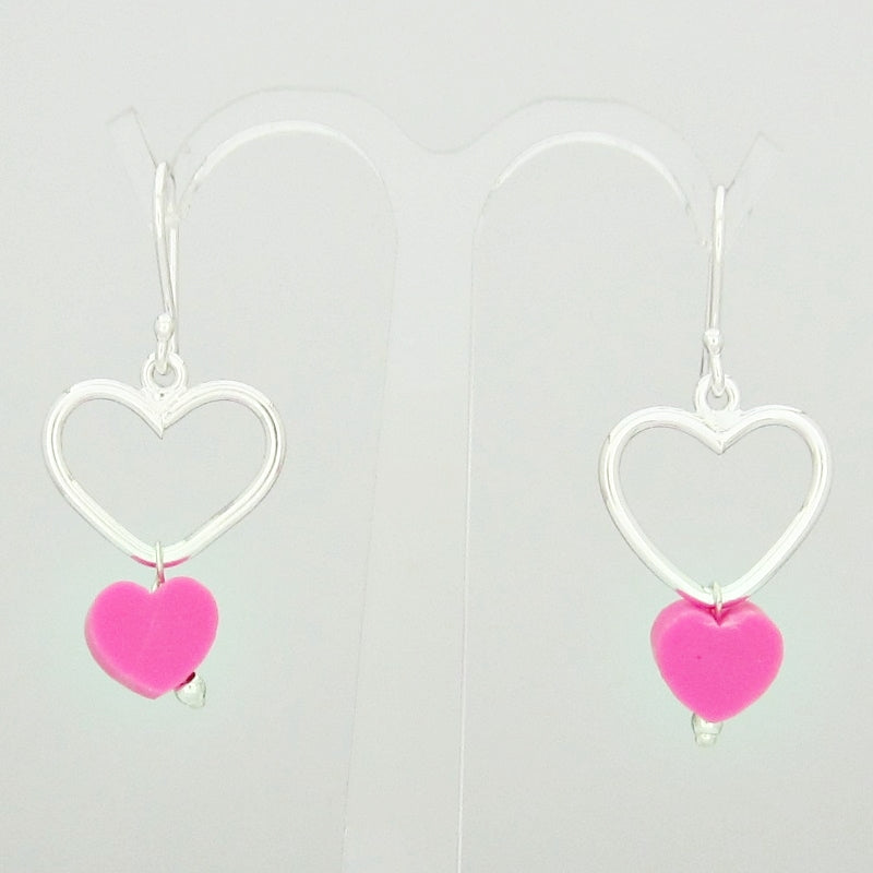 Arete Plateado Fimo