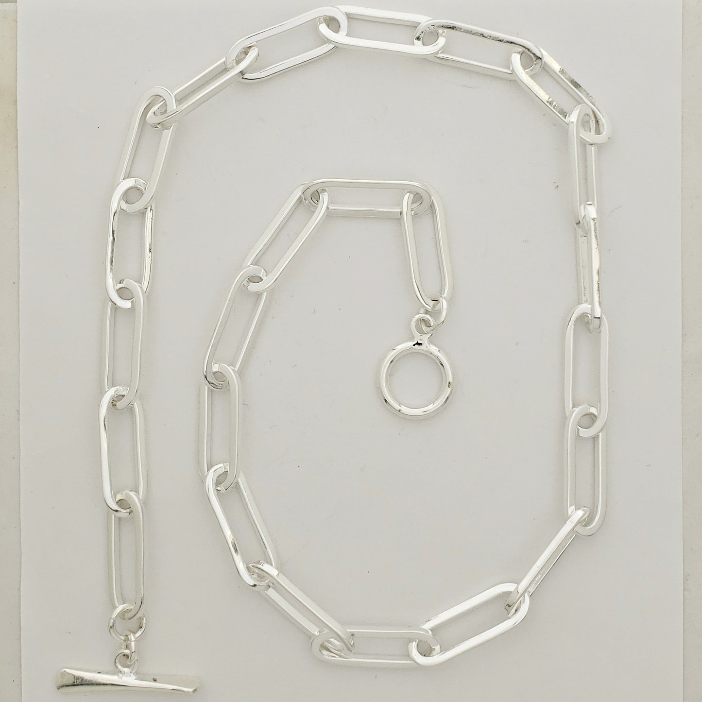 Juego Plateado Ovalos Maxi