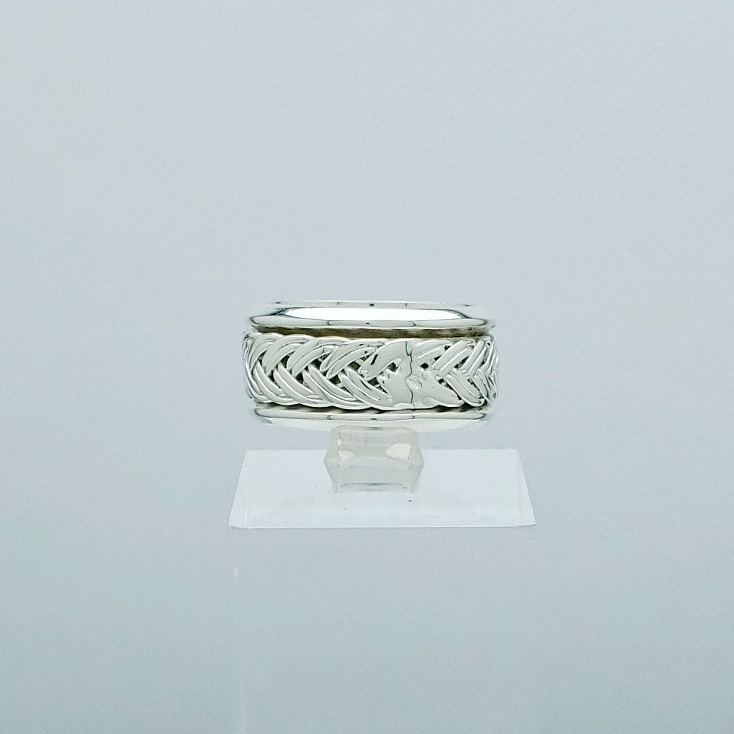 Anillo Banda Giratorio Meztli