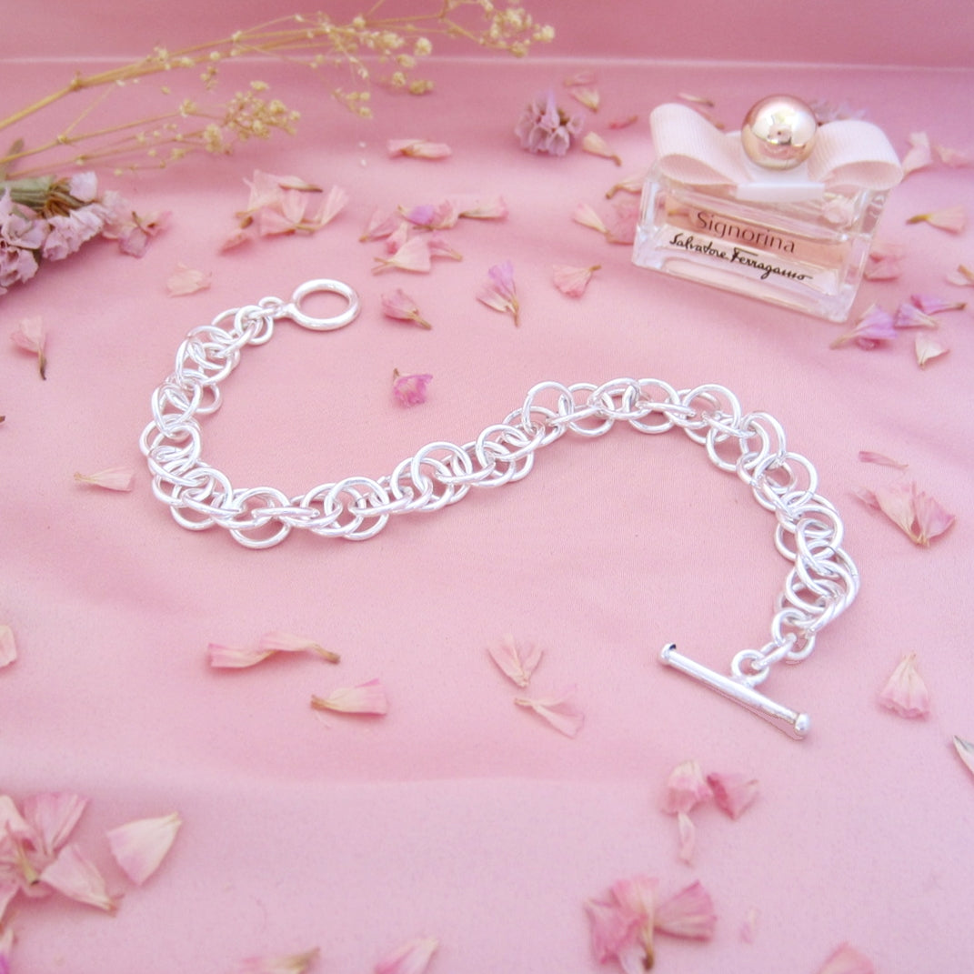 Pulsera Argollas Sencillas