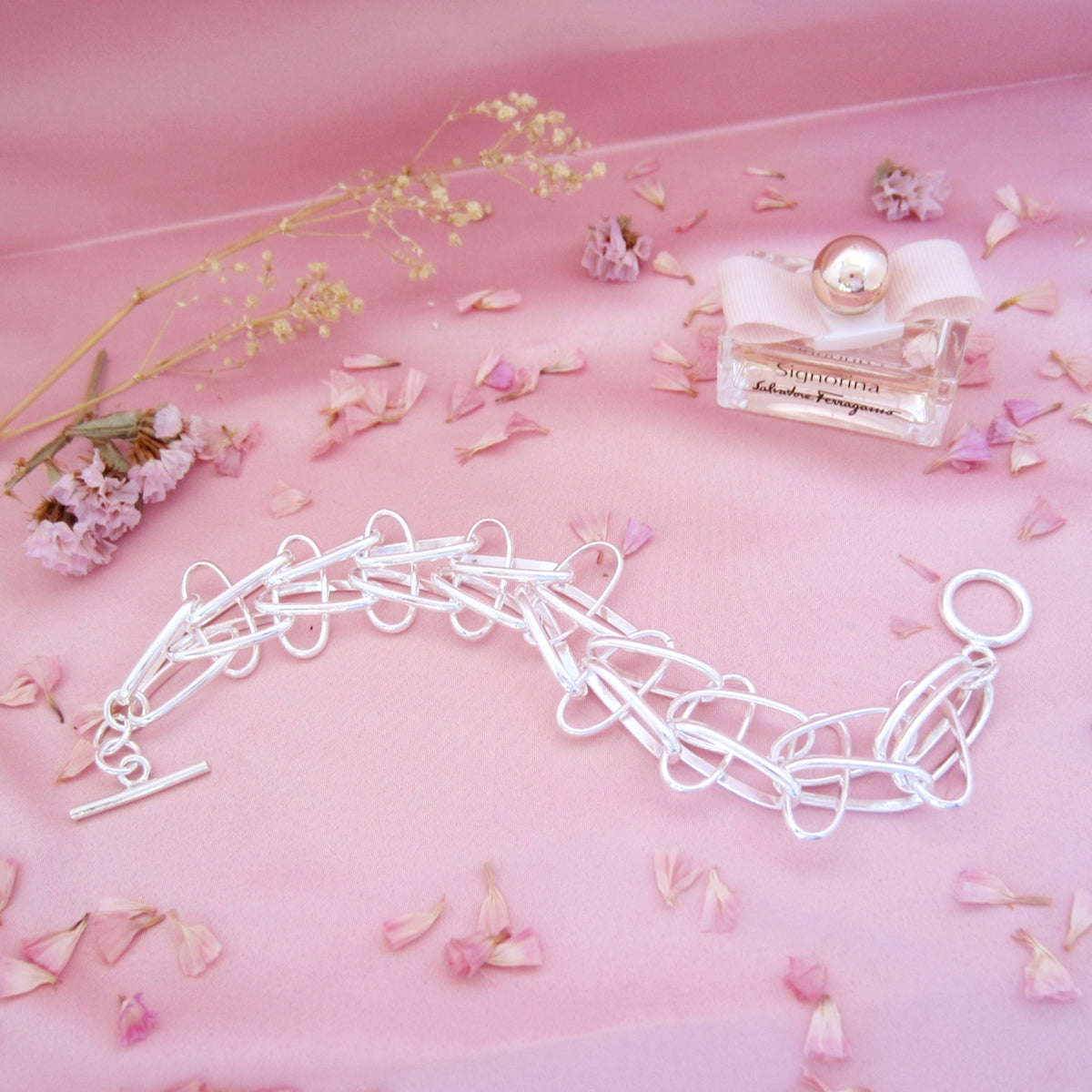 Pulsera Eslabones Tejidos