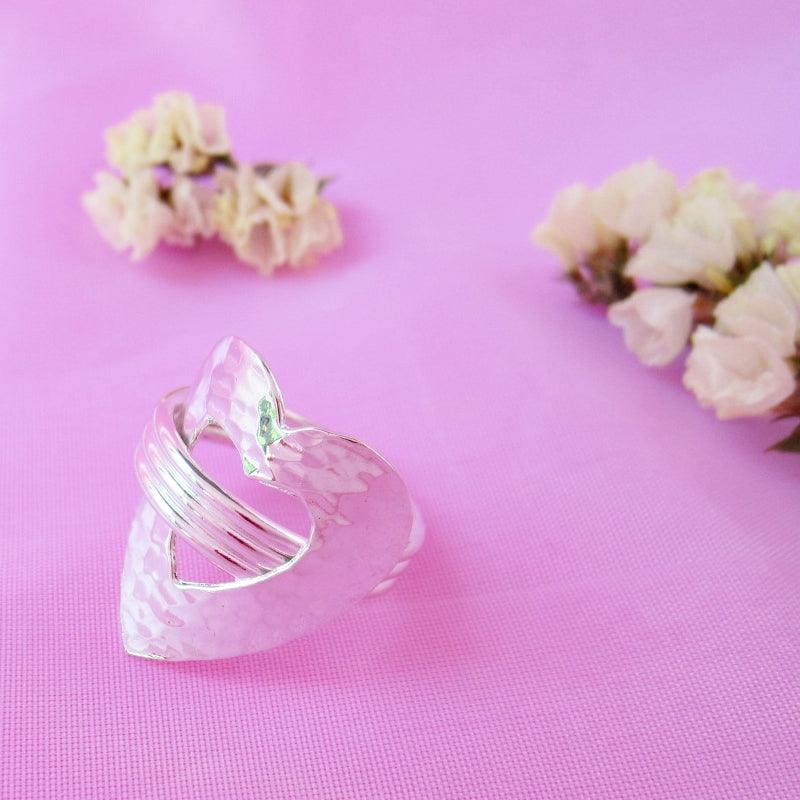 Anillo corazón - Petick Joyería Artesanal