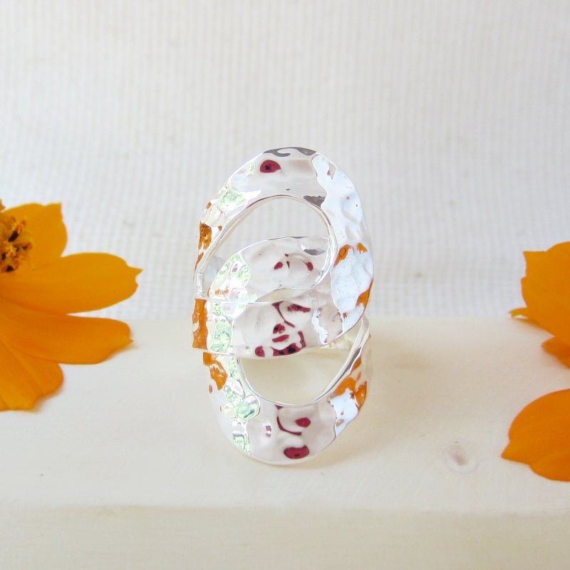 Anillo entrelazado - Petick Joyería Artesanal