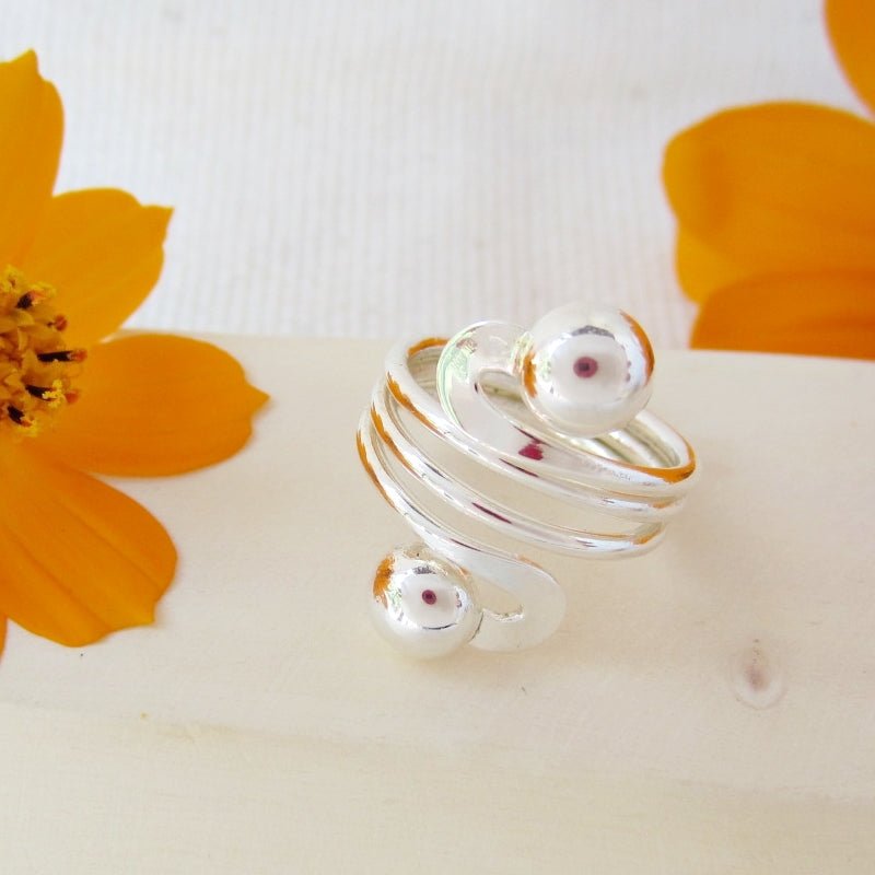 Anillo gusanito - Petick Joyería Artesanal