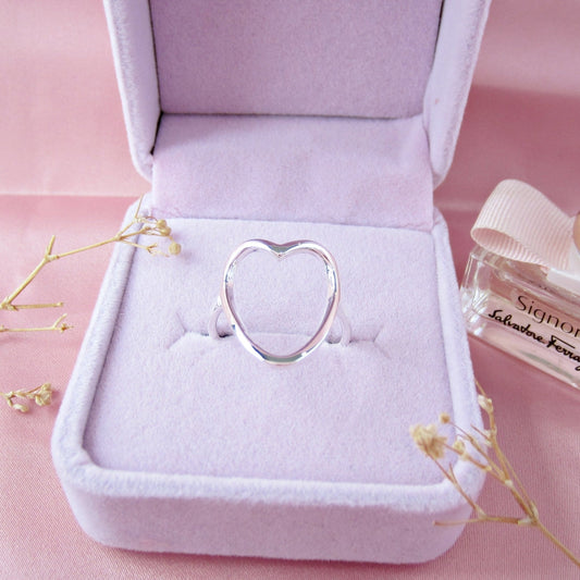 Anillo Plateado Coquette - Petick Joyería Artesanal