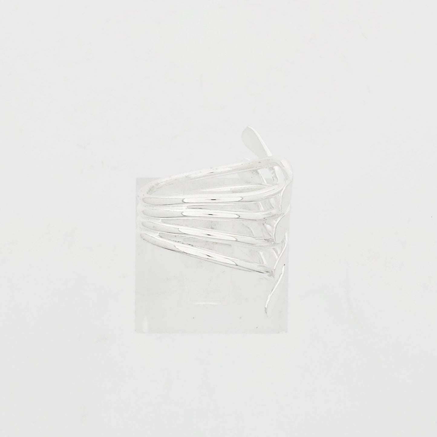Anillo Plateado Nudos - Petick Joyería Artesanal