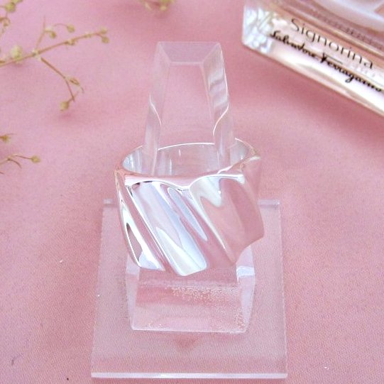 Anillo Vaciado Origami