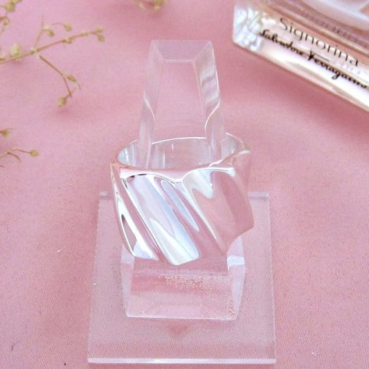 Anillo Vaciado Origami