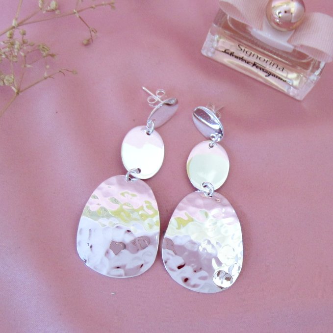 Aretes Ballet Martillado