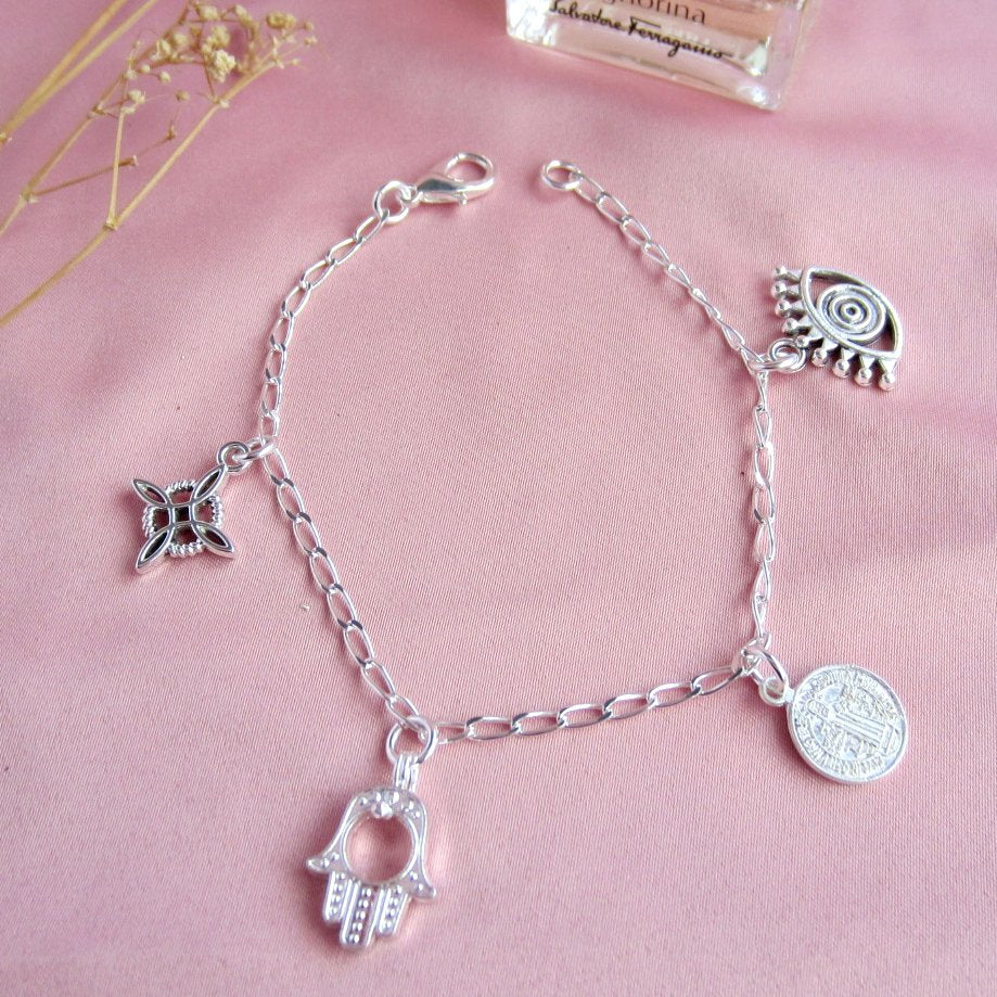 Pulsera Charms Protección