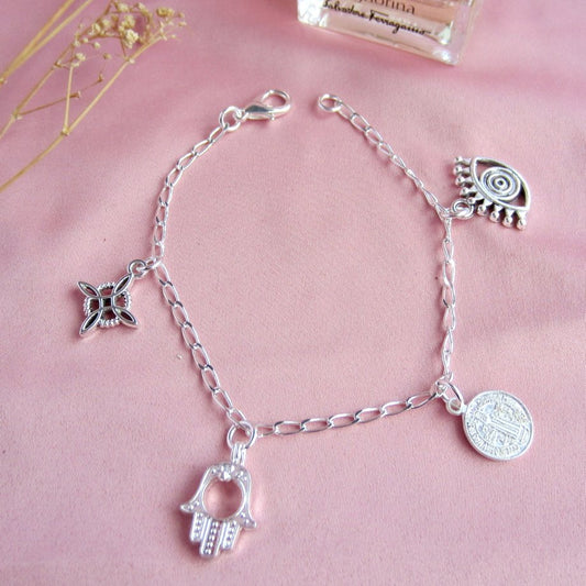 Pulsera Charms Protección