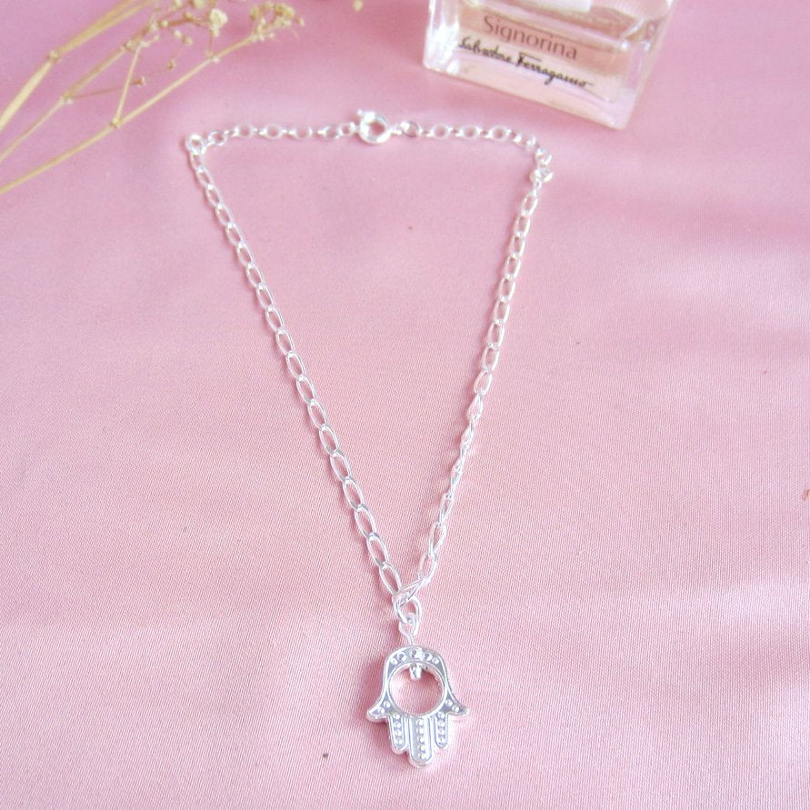 Tobillera de Mano de Hamsa