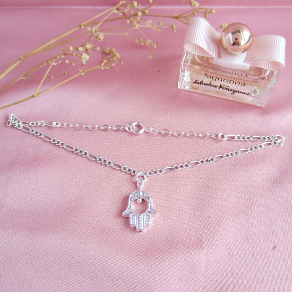 Tobillera de Mano de Hamsa