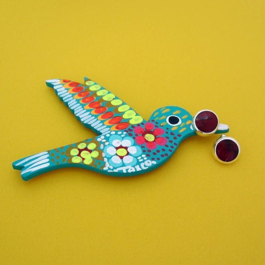 BROQUELES PLATEADOS REDONDOS - Petick Joyería Artesanal